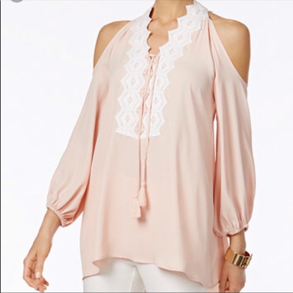 Love Scarlett cold shoulder blouse